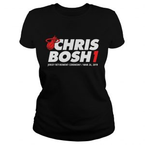 Chris Bosh Jersey Retirement Ceremony Ladies Tee