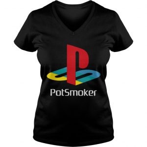 Official Pot smoker Ladies Vneck