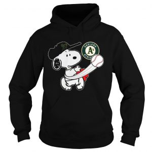 Snoopy Play Baseball TShirt For Fan Athletics Hoodie