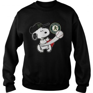 Snoopy Play Baseball TShirt For Fan Athletics Sweatshirt