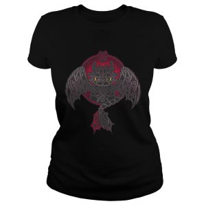 Viking toothless dragon Ladies Tee