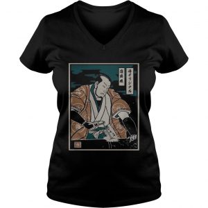 Welder Samurai Ladies Vneck