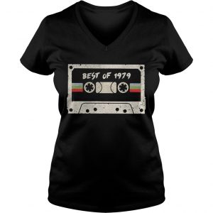 70s mix tape cassette best of 1979 Ladies Vneck