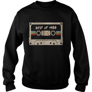 70s mix tape cassette best of 1988 Sweatshirt