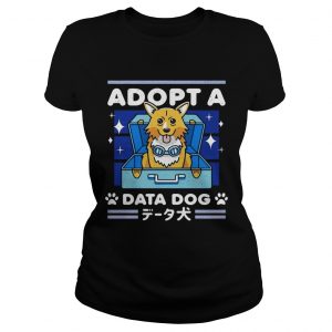 Adopt a Data Dog Ladies Tee