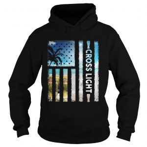America Flag Cross Light sunshine Hoodie