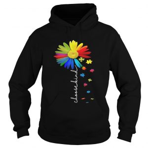Autism Awareness Sunflower choose kind Hoodie