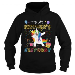 Awesome It’s My Brother’s Birthday Funny Kid Hoodie
