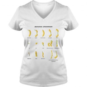 Banana Grammar Ladies Vneck