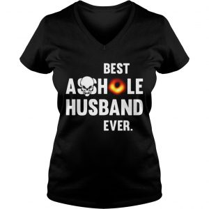 Black hole best asshole husband ever Ladies Vneck