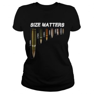 Bullets Size Matters Ladies Tee