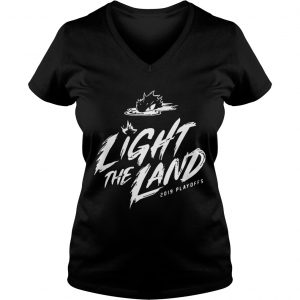 Cleveland Cavaliers 2019 Light The Land Playoffs Ladies Vneck