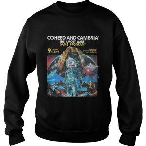 Coheed and Cambria The Amory Wars Game Program 9 audio albums Sweatshirt