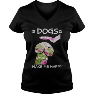 Cosmos seeds Dickhead Dog Noma Bar dogs make me happy Ladies Vneck