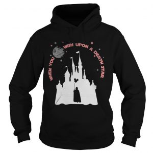 Darth Vader Mickey when you wish upon a Death Star Hoodie