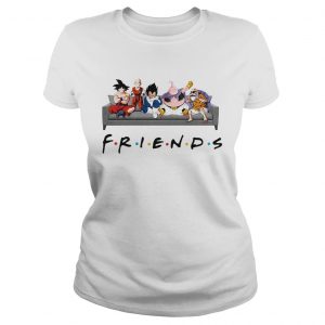 Dragon ball z friends ladies tee