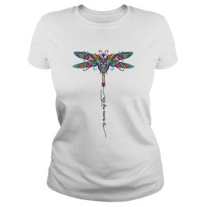 Dragonfly namaste Ladies Tee