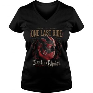 Dustin Rhodes One Last Ride Ladies Vneck