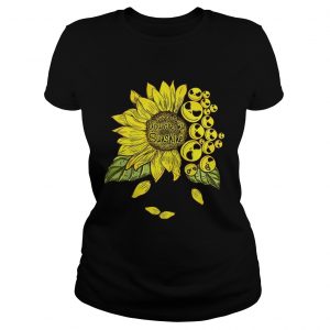 Face Jack Skellington you are my sunshine Sunflower Ladies Tee