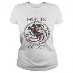 Floral Tropical Mother Of Cats Game of Thrones Ladies Tee