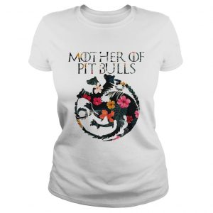 Flower mother of bitbulls Ladies Tee