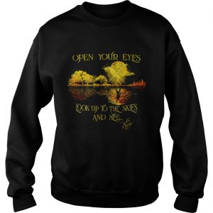 Freddie Mercury signature open your eyes look up to the skies and see Sweatshirt