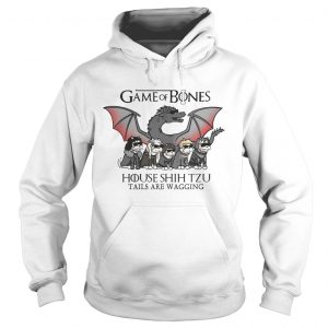 Game of Bones house Shih Tzu tails are wagging Hoodie
