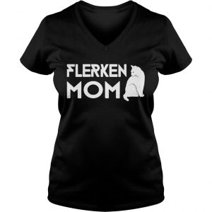 Goose The FLERKEN CAT MOTHER FLERKEN TShirt For Woman Ladies Vneck