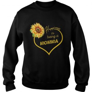 Happiness Is Being A Momma Sunflower Sweatshirt