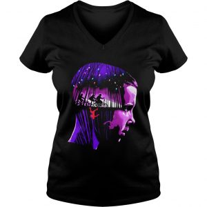Head Eleven Stranger Things character Ladies Vneck