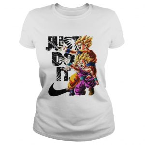 Just do it son goku and vegeta Ladies Tee
