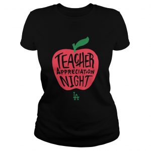 LA Dodgers Teacher Appreciation Night RedForEd Ladies Tee