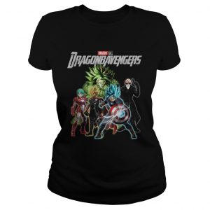 Marvel Avengers Dragon ball Dragonbavengers Ladies Tee