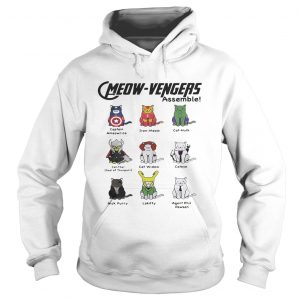 Marvel Cats Meowavengers assemble Hoodie