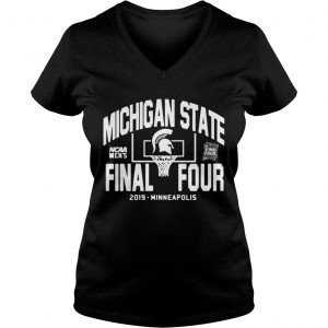 Michigan State Spartans Final Four 2019 Minneapolis Ladies Vneck