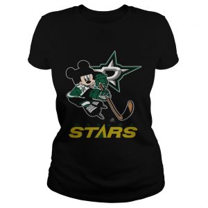 Mickey Dallas Stars Ladies Tee