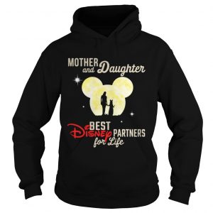 Mickey Moon mother and daughter best Disney partners for life Hoodie