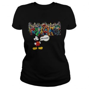 Mickey mouse Marvel Endgame Ladies Tee