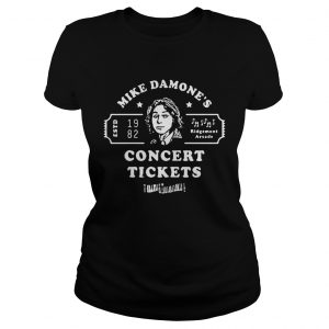 Mike Damones estd 1982 Ridgemont arcade concert tickets Ladies Tee