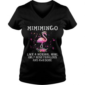 Mimimingo like a normal mimi only more fabulous and awesome Ladies Vneck