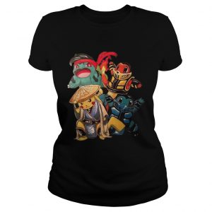 Mortal Kombat Pokemon Ladies Tee