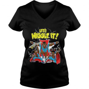 New Day Lets Wiggle It Authentic Ladies Vneck