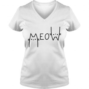 Official Cats meow Ladies Vneck