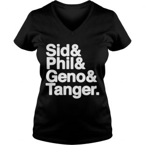 Pittsburgh Sid Phil Geno Tanger Ladies Vneck