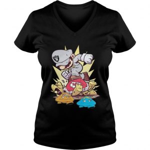 Raiders Super Mario Ladies Vneck