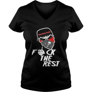 Skull Tampa Bay Fuck the rest Ladies Vneck