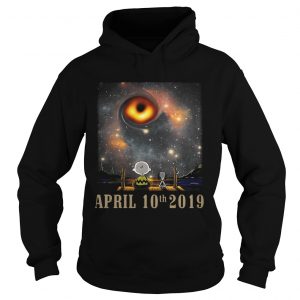 Snoopy and Charlie Brown watching the black hole April 10th 2019 Hoodie