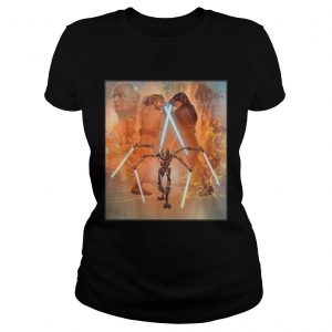Star Wars Celebration Original Trilogy Mural Gift Ladies Tee