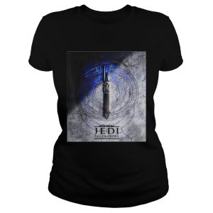 Star Wars Jedi Fallen Order Teaser Image Lightsaber Ladies Tee