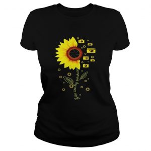Sunflower Camera you are my sunshine Ladies Tee